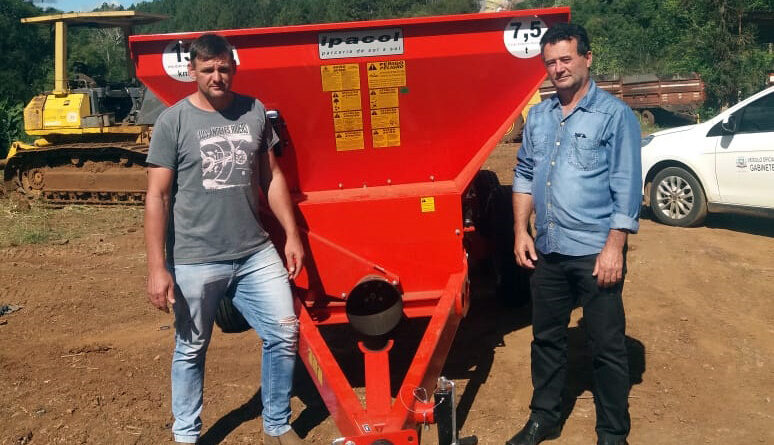 Equipamento fica a disposição de todo o setor agrícola do município